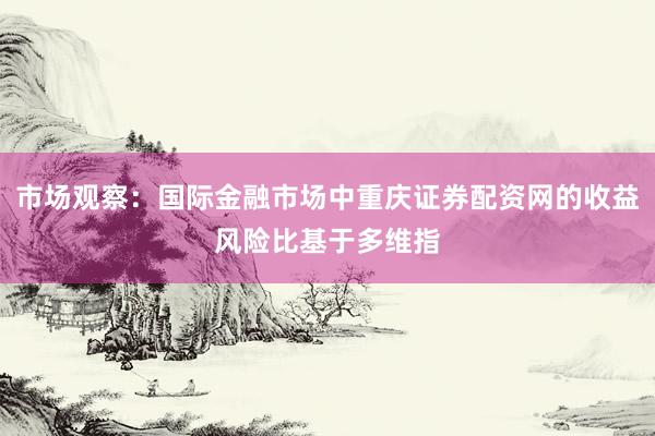 市场观察：国际金融市场中重庆证券配资网的收益风险比基于多维指